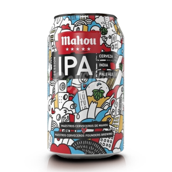 Mahou IPA, can