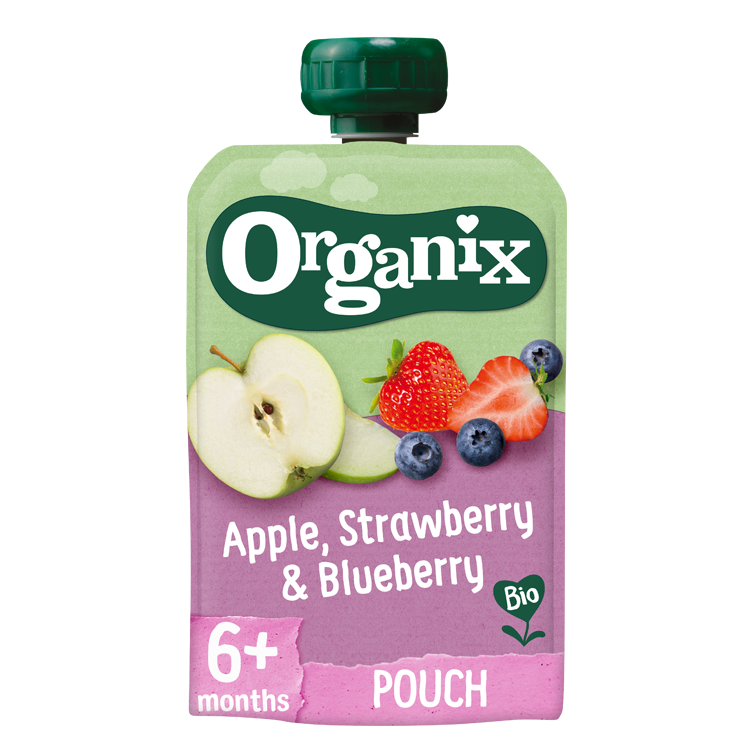 Pouches - Apple, Strawberry, Blueberry