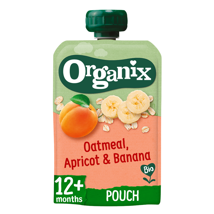 Pouches - Oatmeal, Apricot & banana