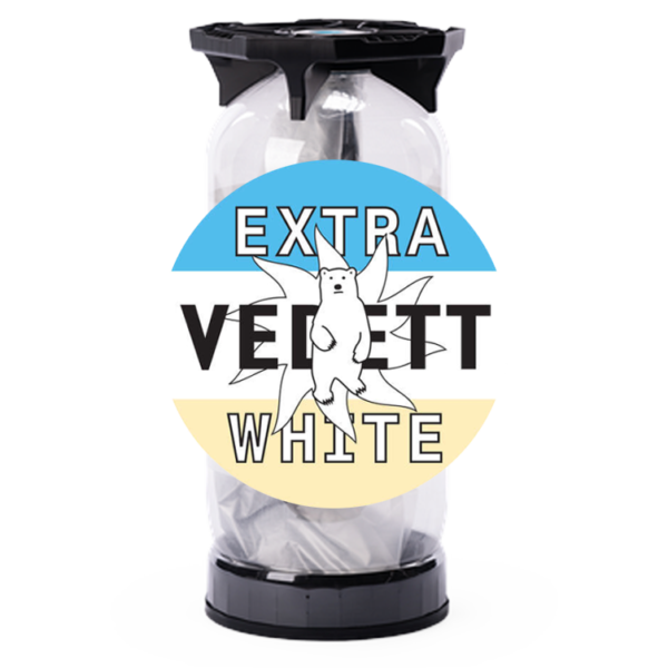 Vedett White 20L key kegs